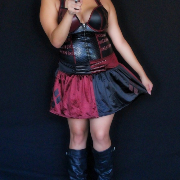 Sexy Harley Quinn Halloween Costume - Picture 3 of 8
